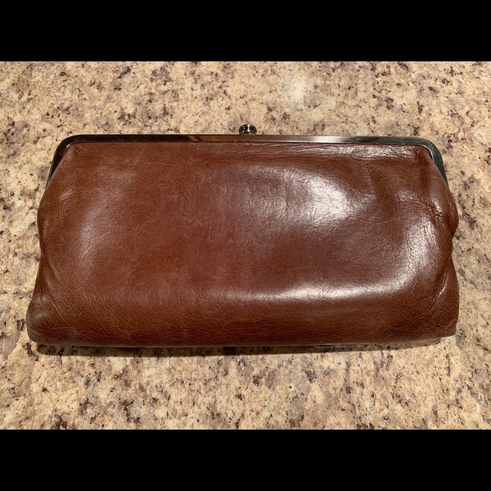 HOBO Wallet Clutch Cognac